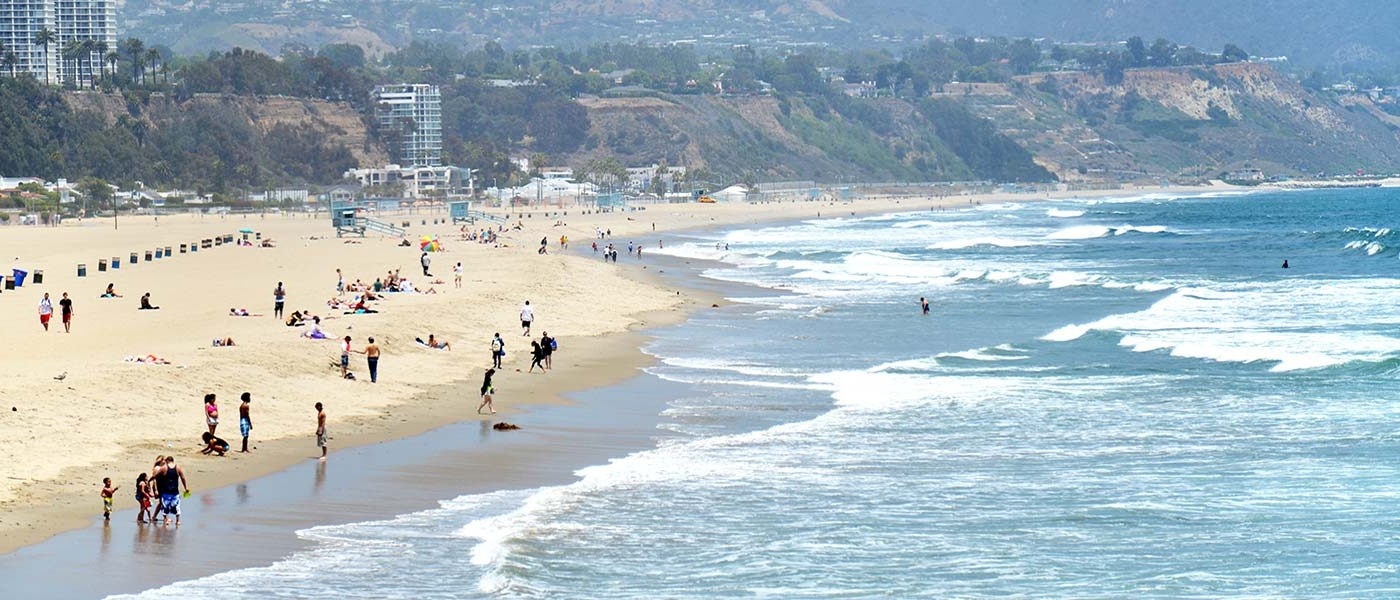 BEATBRDG Music Industry Internships - Windy day out at the beach in Los Angeles